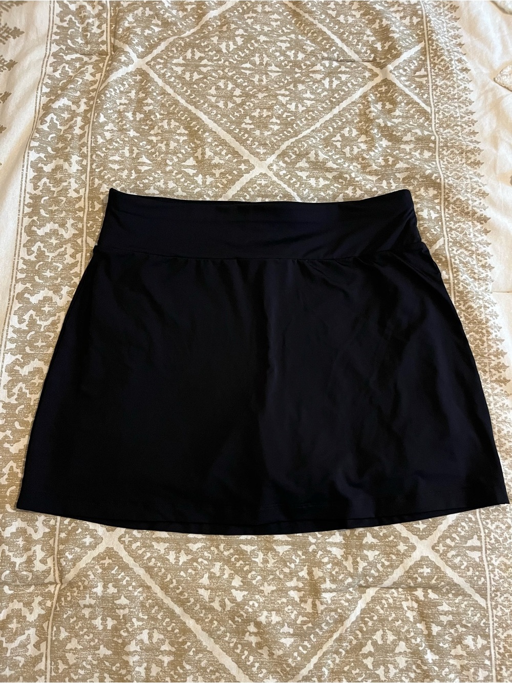 Duluth Trading Co. Black Swim Skort